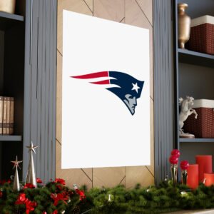 NFL Team Logos New England Patriots Painting Bedroom Living Room Wall Art Décor Matte Vertical Posters