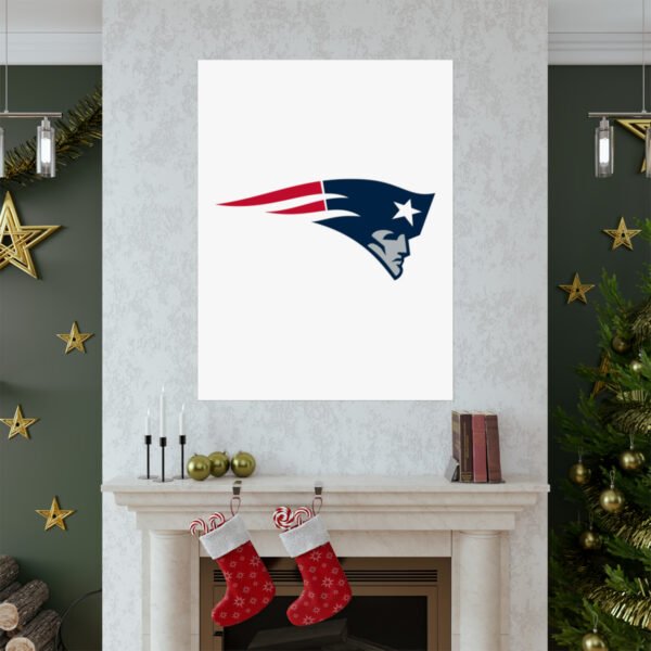 NFL Team Logos New England Patriots Painting Bedroom Living Room Wall Art Décor Matte Vertical Posters