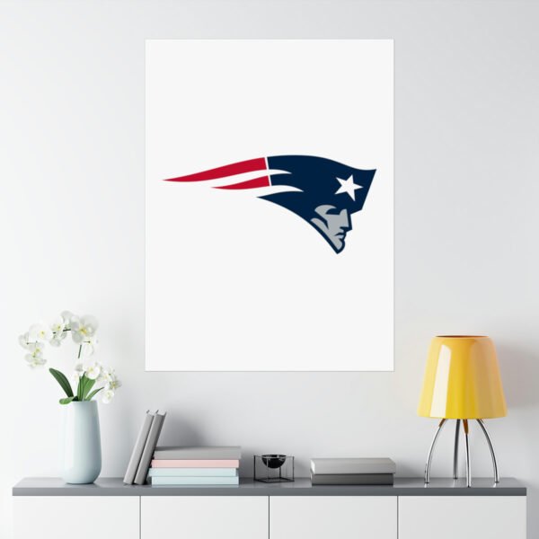 NFL Team Logos New England Patriots Painting Bedroom Living Room Wall Art Décor Matte Vertical Posters