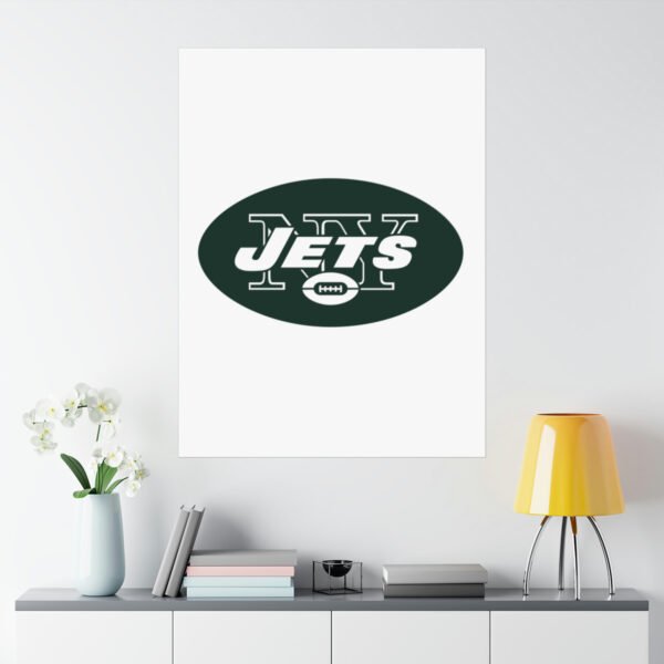 NFL Team Logos New York Jets Painting Bedroom Living Room Wall Art Décor Matte Vertical Posters