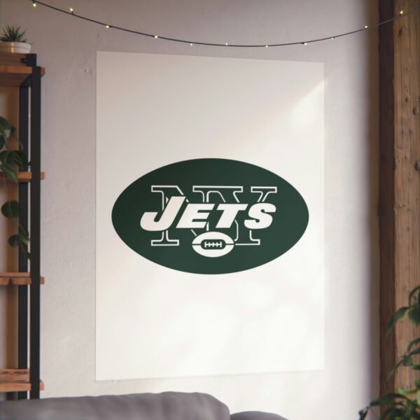 NFL Team Logos New York Jets Painting Bedroom Living Room Wall Art Décor Matte Vertical Posters