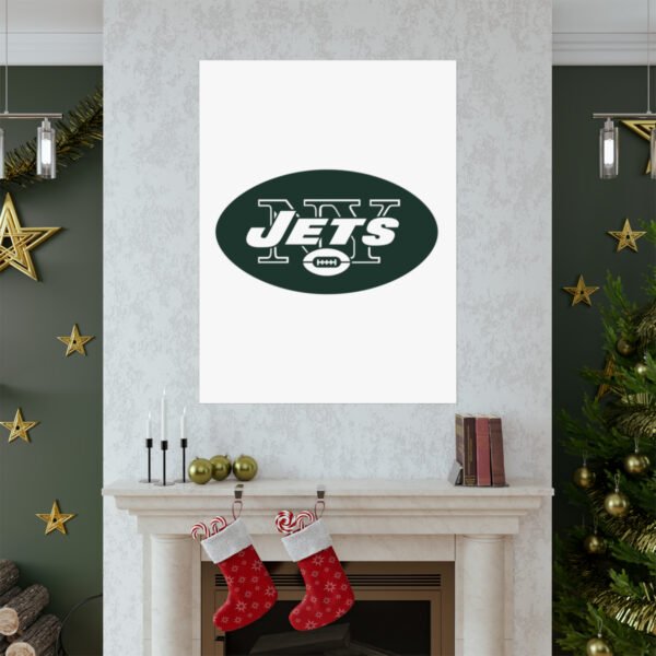 NFL Team Logos New York Jets Painting Bedroom Living Room Wall Art Décor Matte Vertical Posters