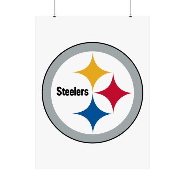 NFL Team Logos Pittsburgh Steelers Painting Bedroom Living Room Wall Art Décor Matte Vertical Posters
