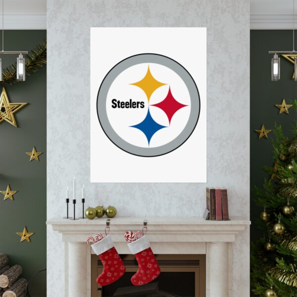 NFL Team Logos Pittsburgh Steelers Painting Bedroom Living Room Wall Art Décor Matte Vertical Posters