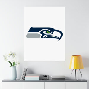 NFL Team Logos Seattle Seahawks Painting Bedroom Living Room Wall Art Décor Matte Vertical Posters