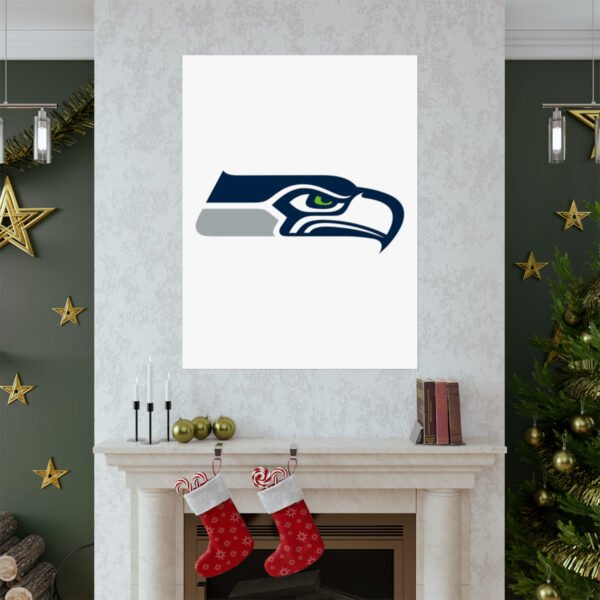NFL Team Logos Seattle Seahawks Painting Bedroom Living Room Wall Art Décor Matte Vertical Posters