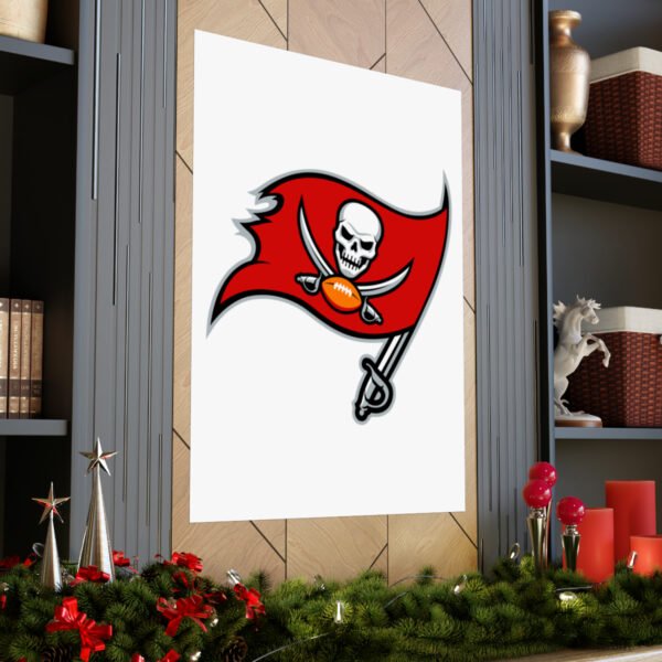 NFL Team Logos Tampa Bay Buccaneers Painting Bedroom Living Room Wall Art Décor Matte Vertical Posters