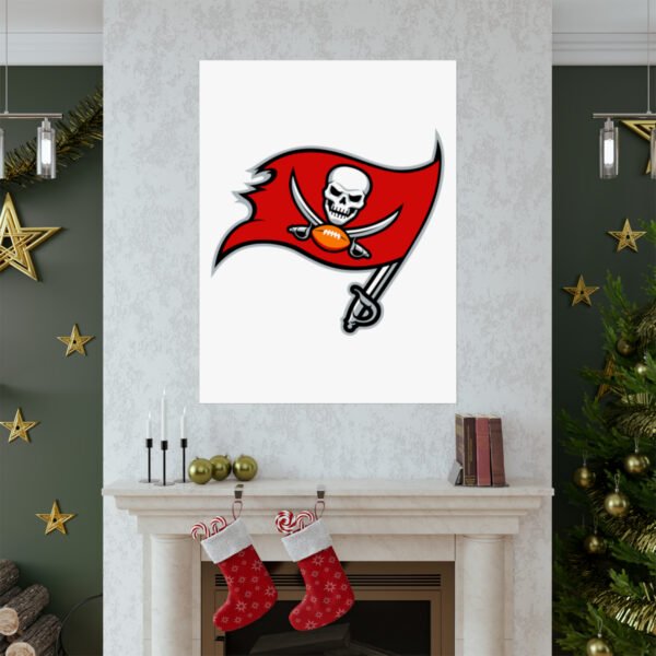 NFL Team Logos Tampa Bay Buccaneers Painting Bedroom Living Room Wall Art Décor Matte Vertical Posters