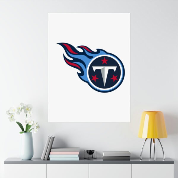 NFL Team Logos Tennessee Titans Painting Bedroom Living Room Wall Art Décor Matte Vertical Posters