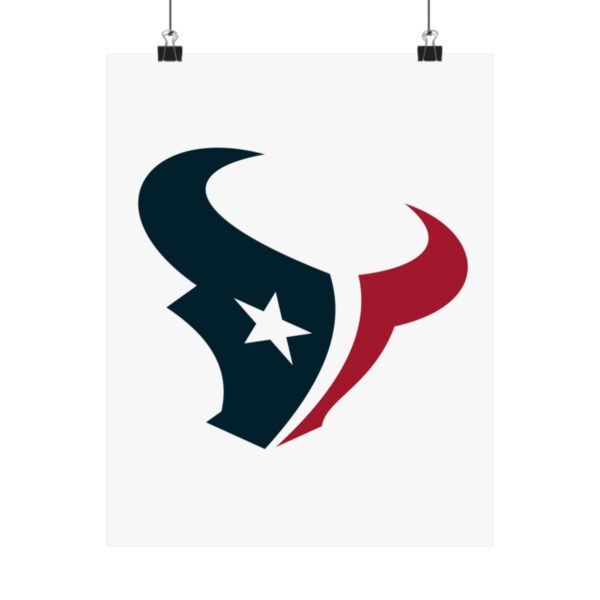 NFL Team Logos Houston Texans Painting Bedroom Living Room Wall Art Décor Matte Vertical Posters