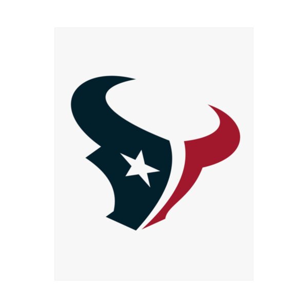 NFL Team Logos Houston Texans Painting Bedroom Living Room Wall Art Décor Matte Vertical Posters