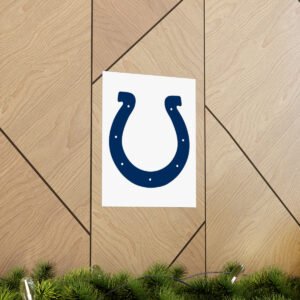 NFL Team Logos Indianapolis Colts Painting Bedroom Living Room Wall Art Décor Matte Vertical Posters
