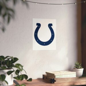 NFL Team Logos Indianapolis Colts Painting Bedroom Living Room Wall Art Décor Matte Vertical Posters