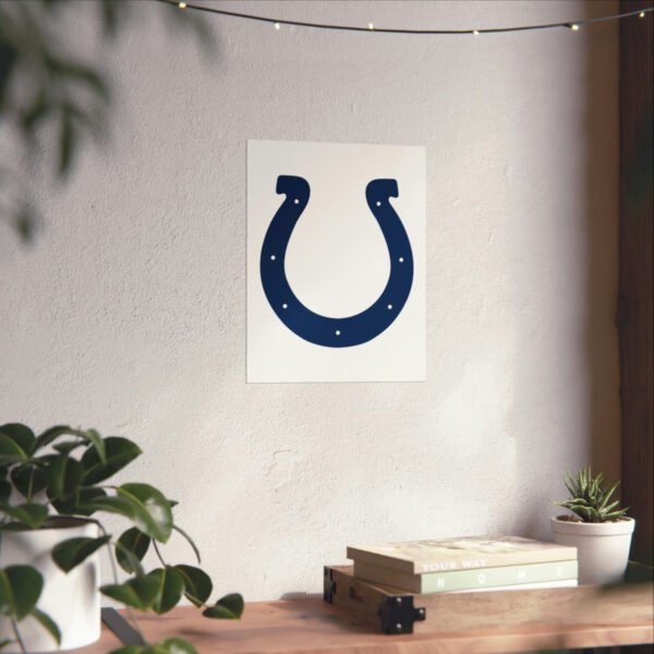 NFL Team Logos Indianapolis Colts Painting Bedroom Living Room Wall Art Décor Matte Vertical Posters