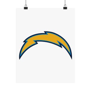 NFL Team Logos Los Angeles Chargers Painting Bedroom Living Room Wall Art Décor Matte Vertical Posters