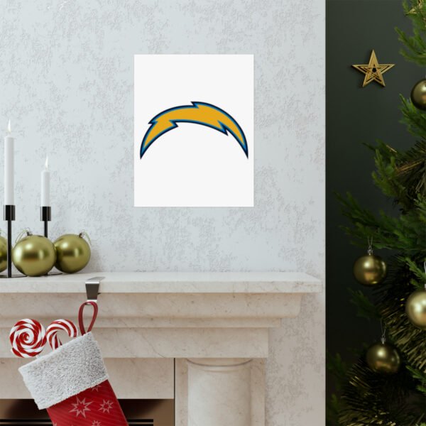 NFL Team Logos Los Angeles Chargers Painting Bedroom Living Room Wall Art Décor Matte Vertical Posters