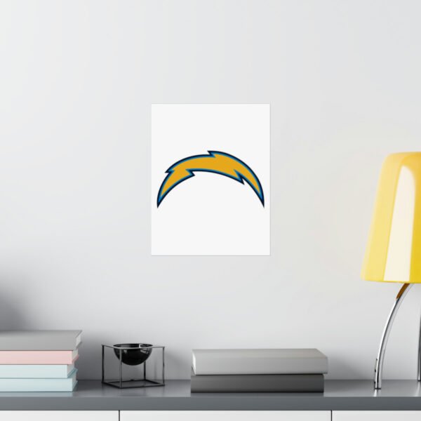 NFL Team Logos Los Angeles Chargers Painting Bedroom Living Room Wall Art Décor Matte Vertical Posters
