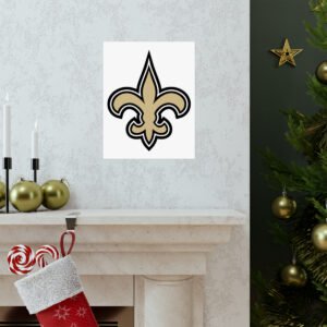 NFL Team Logos New Orleans Saints Painting Bedroom Living Room Wall Art Décor Matte Vertical Posters