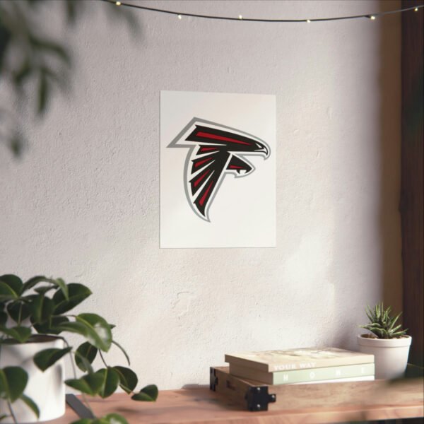 NFL Team Logos Atlanta Falcons Painting Bedroom Living Room Wall Art Décor Matte Vertical Posters