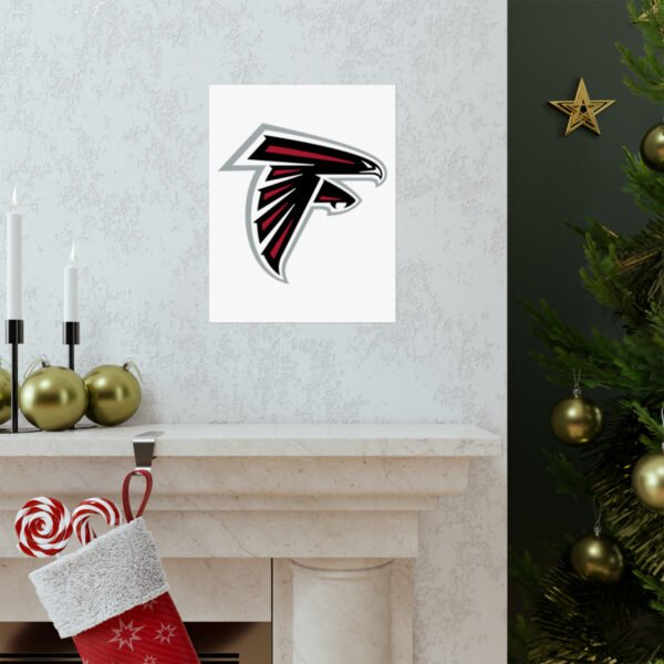 NFL Team Logos Atlanta Falcons Painting Bedroom Living Room Wall Art Décor Matte Vertical Posters