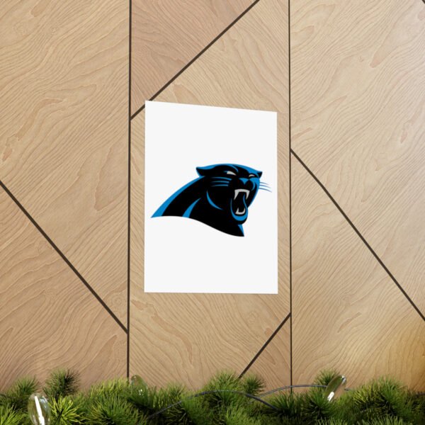 NFL Team Logos Carolina Panthers Painting Bedroom Living Room Wall Art Décor Matte Vertical Posters