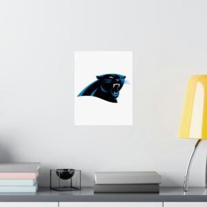 NFL Team Logos Carolina Panthers Painting Bedroom Living Room Wall Art Décor Matte Vertical Posters