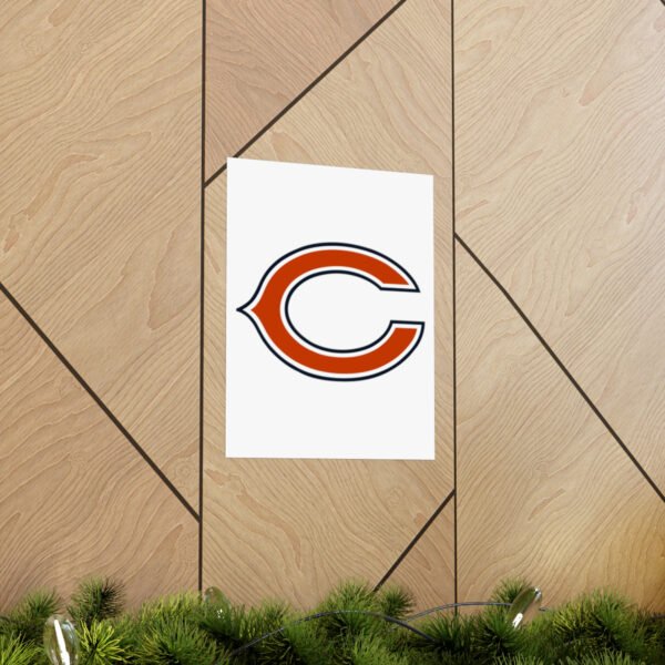 NFL Team Logos Chicago Bears Painting Bedroom Living Room Wall Art Décor Matte Vertical Posters