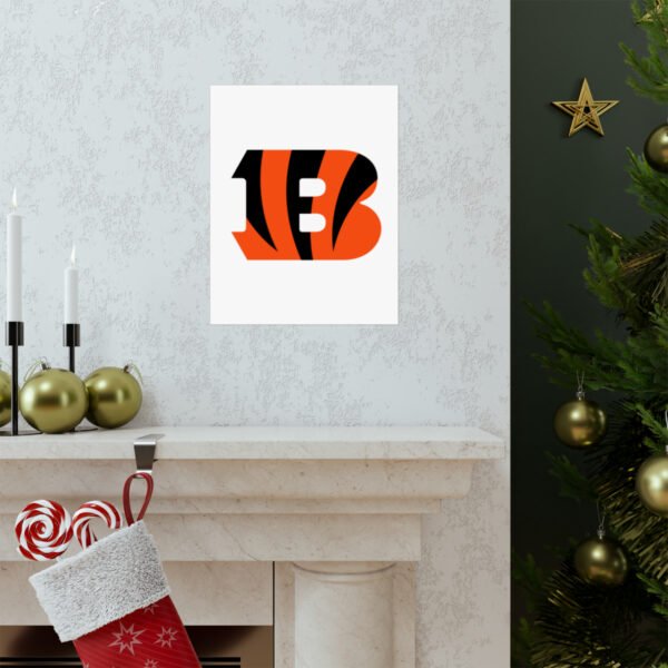 NFL Team Logos Cincinnati Bengals Painting Bedroom Living Room Wall Art Décor Matte Vertical Posters
