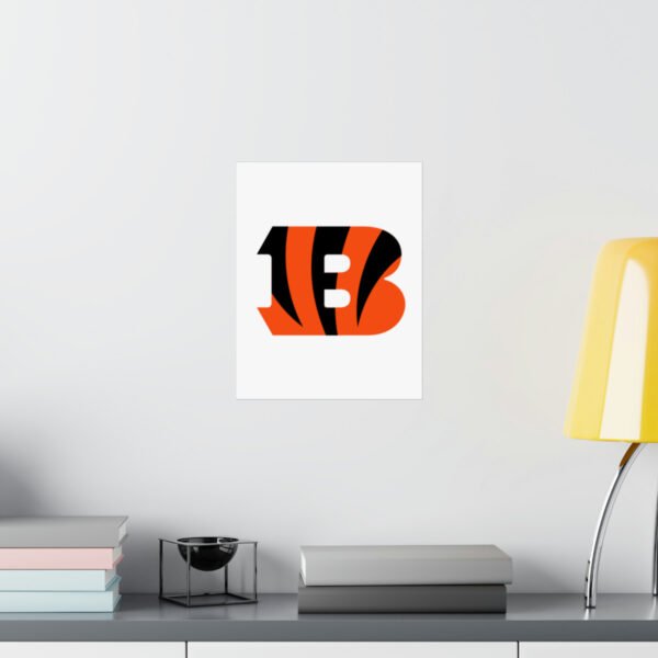 NFL Team Logos Cincinnati Bengals Painting Bedroom Living Room Wall Art Décor Matte Vertical Posters