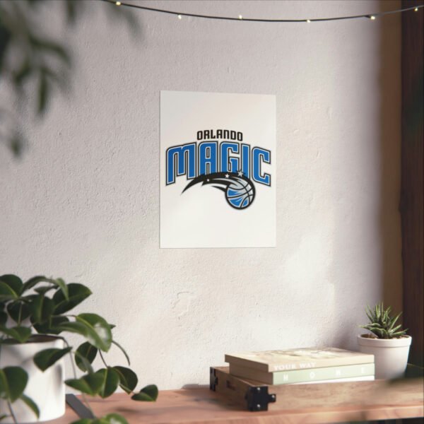 NBA Team Logos Orlando Magic Painting Bedroom Living Room Wall Art Décor Matte Vertical Posters