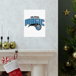 NBA Team Logos Orlando Magic Painting Bedroom Living Room Wall Art Décor Matte Vertical Posters