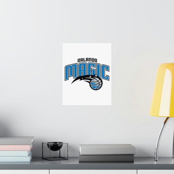 NBA Team Logos Orlando Magic Painting Bedroom Living Room Wall Art Décor Matte Vertical Posters