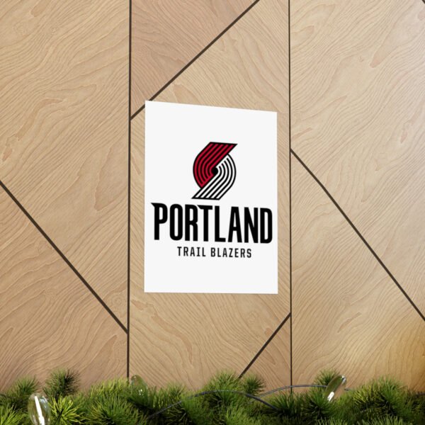 NBA Team Logos Portland Trail Blazers Painting Bedroom Living Room Wall Art Décor Matte Vertical Posters