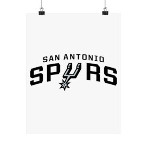 NBA Team Logos San Antonio Spurs Painting Bedroom Living Room Wall Art Décor Matte Vertical Posters