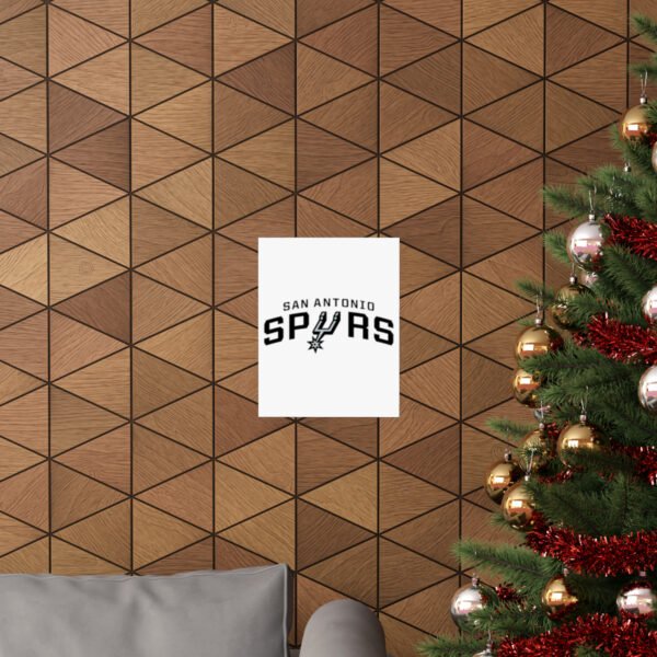 NBA Team Logos San Antonio Spurs Painting Bedroom Living Room Wall Art Décor Matte Vertical Posters