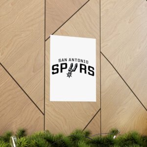 NBA Team Logos San Antonio Spurs Painting Bedroom Living Room Wall Art Décor Matte Vertical Posters