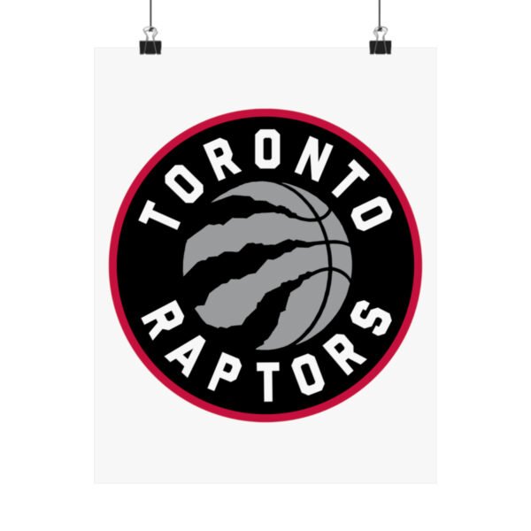 NBA Team Logos Toronto Raptors Painting Bedroom Living Room Wall Art Décor Matte Vertical Posters