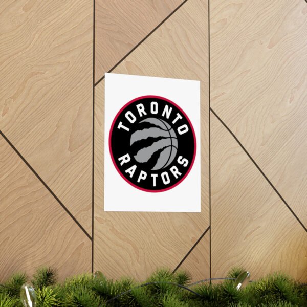 NBA Team Logos Toronto Raptors Painting Bedroom Living Room Wall Art Décor Matte Vertical Posters