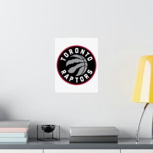 NBA Team Logos Toronto Raptors Painting Bedroom Living Room Wall Art Décor Matte Vertical Posters