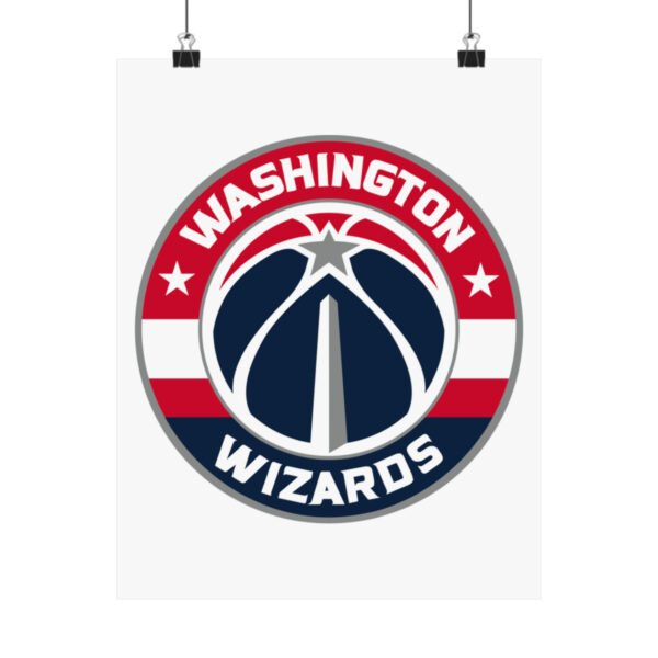 NBA Team Logos Washington Wizards Painting Bedroom Living Room Wall Art Décor Matte Vertical Posters