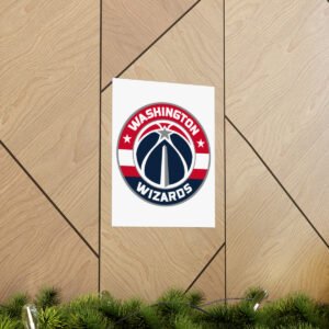 NBA Team Logos Washington Wizards Painting Bedroom Living Room Wall Art Décor Matte Vertical Posters
