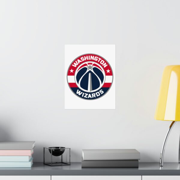 NBA Team Logos Washington Wizards Painting Bedroom Living Room Wall Art Décor Matte Vertical Posters