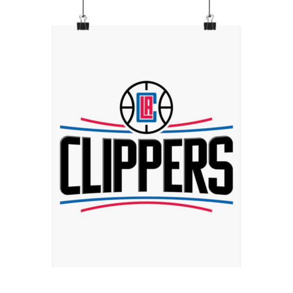 NBA Team Logos LA Clippers Painting Bedroom Living Room Wall Art Décor Matte Vertical Posters