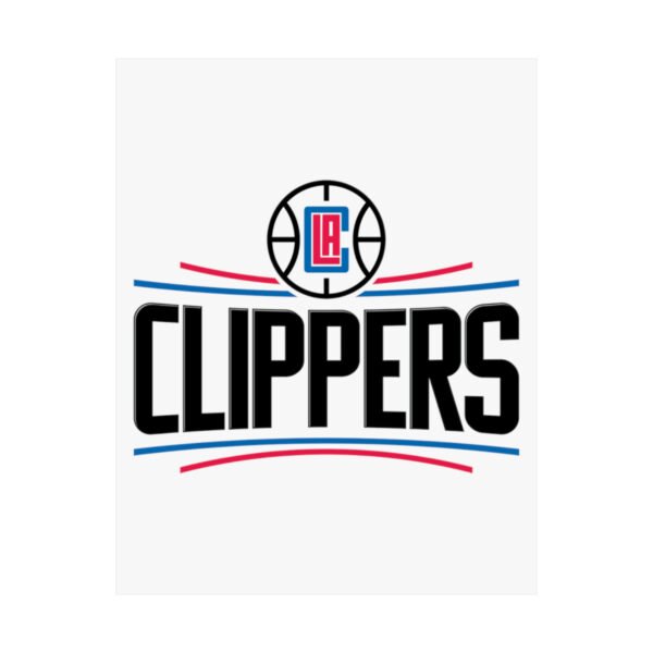 NBA Team Logos LA Clippers Painting Bedroom Living Room Wall Art Décor Matte Vertical Posters