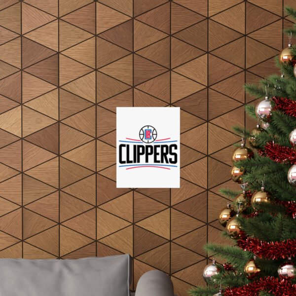 NBA Team Logos LA Clippers Painting Bedroom Living Room Wall Art Décor Matte Vertical Posters