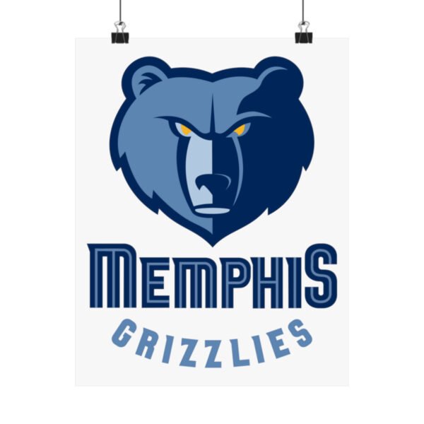 NBA Team Logos Memphis Grizzlies Painting Bedroom Living Room Wall Art Décor Matte Vertical Posters