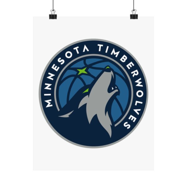 NBA Team Logos Minnesota Timberwolves Painting Bedroom Living Room Wall Art Décor Matte Vertical Posters