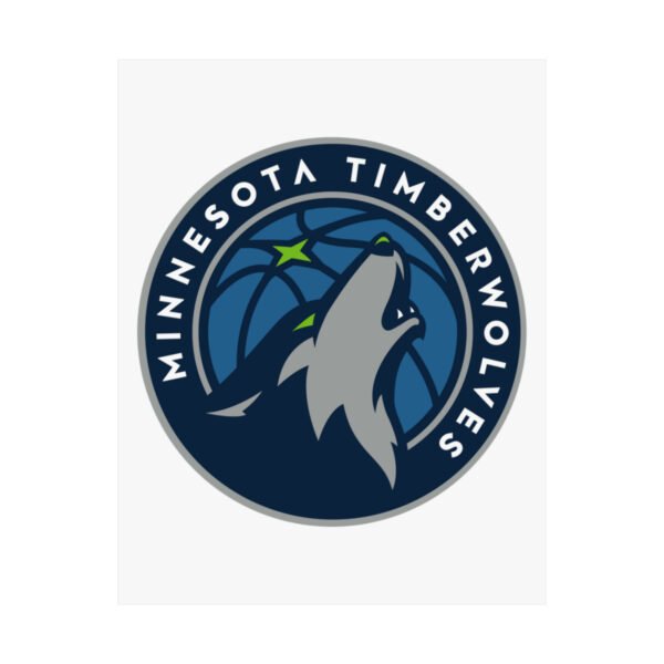 NBA Team Logos Minnesota Timberwolves Painting Bedroom Living Room Wall Art Décor Matte Vertical Posters