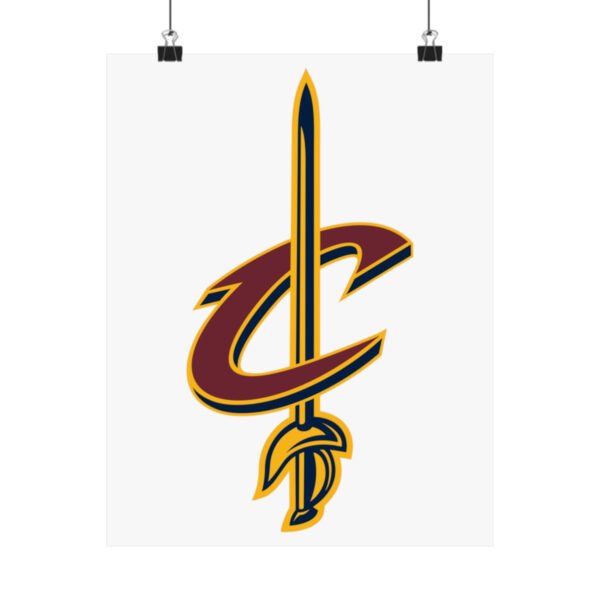 NBA Team Logos Cleveland Cavaliers Painting Bedroom Living Room Wall Art Décor Matte Vertical Posters