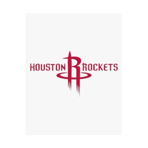 NBA Team Logos Houston Rockets Painting Bedroom Living Room Wall Art Décor Matte Vertical Posters